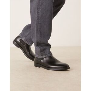 MNG by Mango faux leather chelsea boots in black mens 39 US 6 NEW